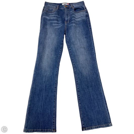 Jeans Boot Cut By Cabi In Blue Denim, Size: 6l