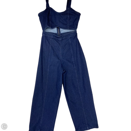 Overalls By Derek Heart In Blue Denim, Size: M