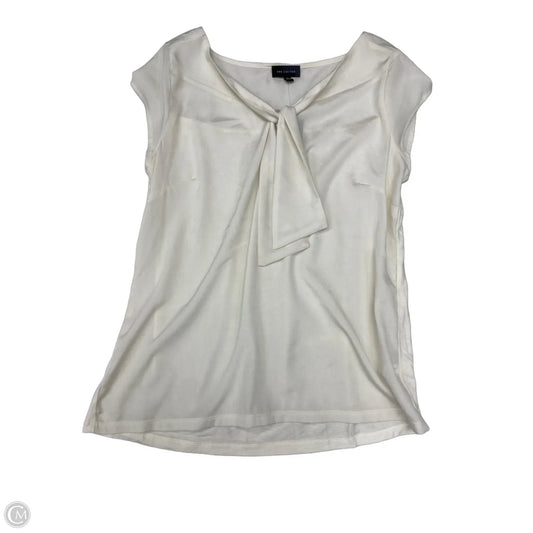 Top Short Sleeve By Limited In Ivory, Size: M