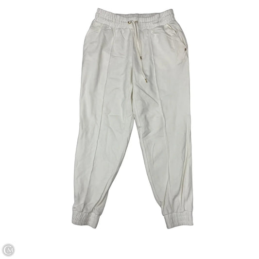 Pants Joggers By Anne Klein In Cream, Size: Xs