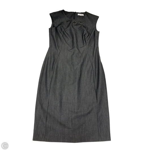 Dress Work By Calvin Klein In Black, Size: 4