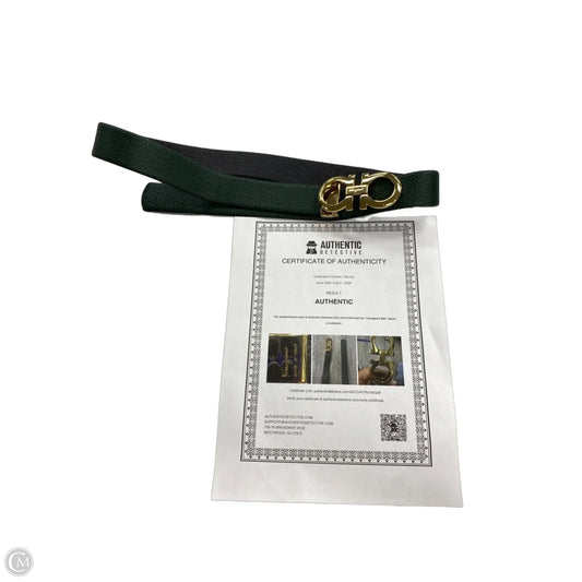 Belt Luxury Designer By Ferragamo, Size: Medium