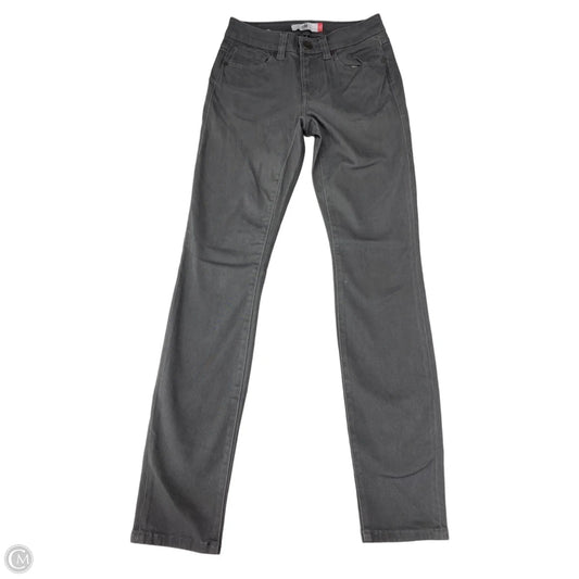 Jeans Skinny By Cabi In Grey, Size: 0