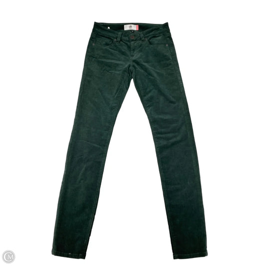 Pants Corduroy By Cabi In Green, Size: 0