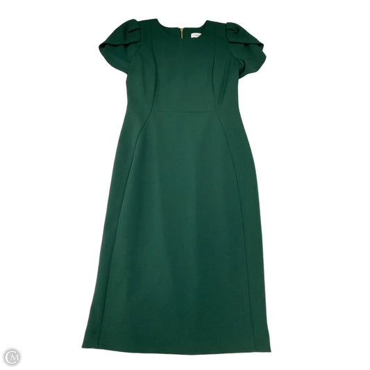 Dress Work By Calvin Klein In Green, Size: Xs