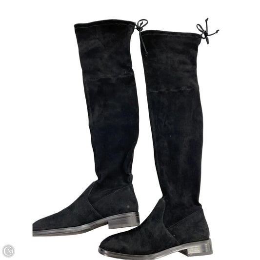 Boots Designer By Stuart Weitzman In Black, Size: 7.5
