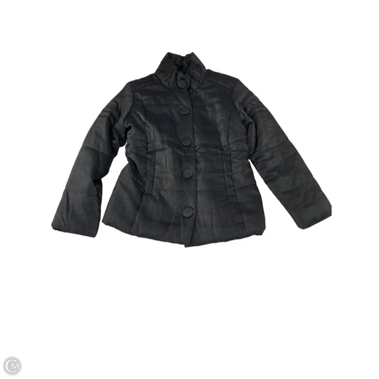 Jacket Puffer & Quilted By J. Jill In Black, Size: Xs
