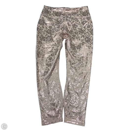 Athletic Leggings By Fabletics In Pink, Size: L