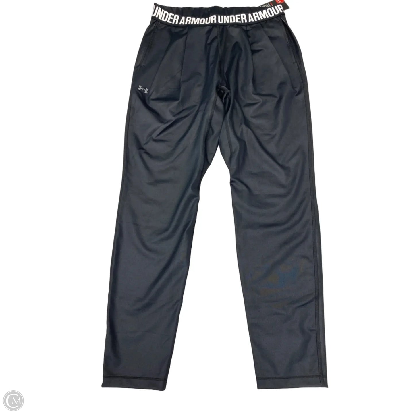 Athletic Leggings By Under Armour In Black & White, Size: Xs