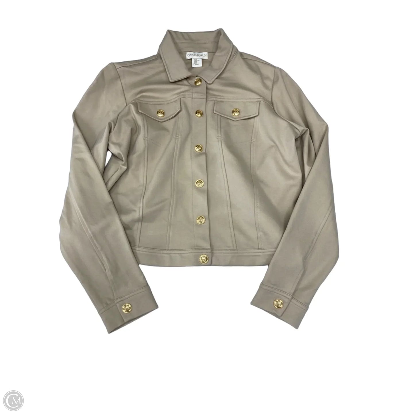 Jacket Other By Cynthia Rowley In Beige, Size: Xl