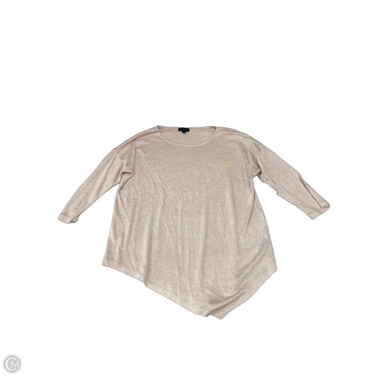 Top 3/4 Sleeve Basic By Limited In Pink, Size: M