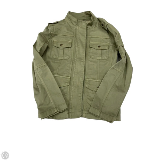 Jacket Utility By Kensie In Green, Size: L