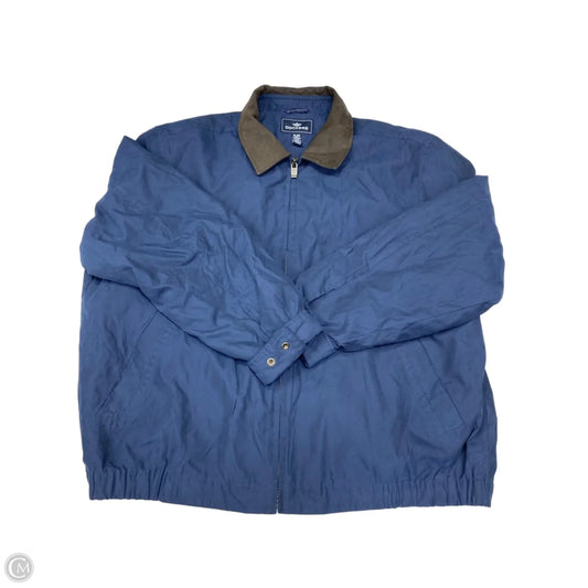 Coat Raincoat By Dockers In Navy, Size: Xl
