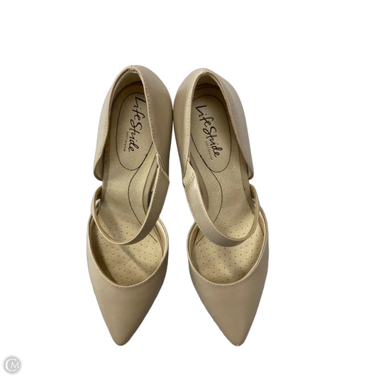Shoes Heels Stiletto By Life Stride In Beige, Size: 9