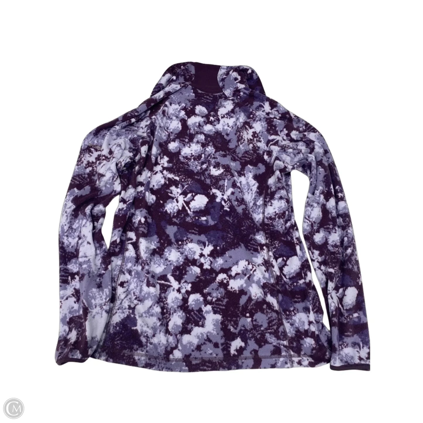 Athletic Fleece By Columbia In Tie Dye Print, Size: L