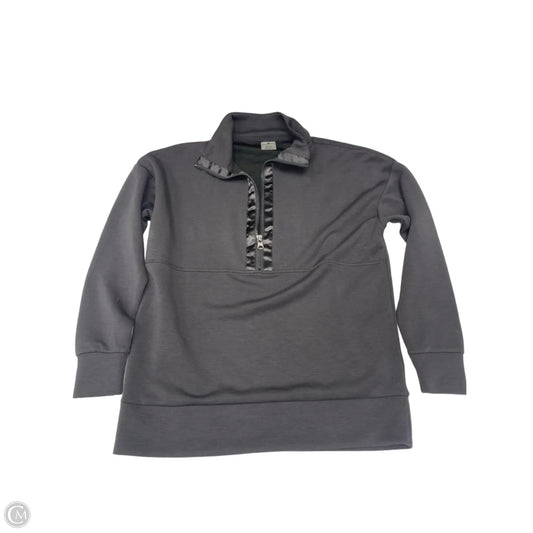 Athletic Jacket By Danskin In Grey, Size: Xs