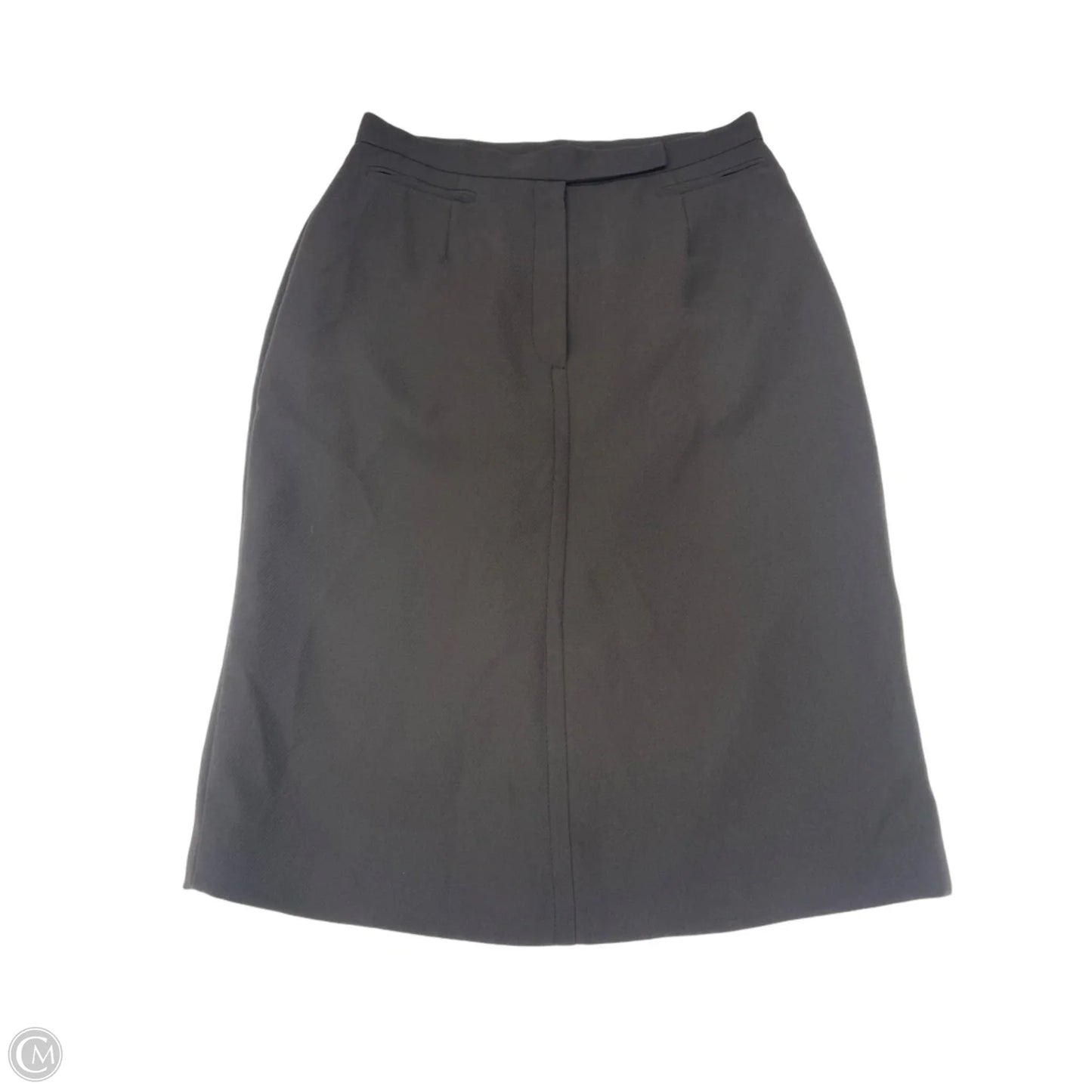 Skirt Midi By Anne Klein In Black, Size: 8