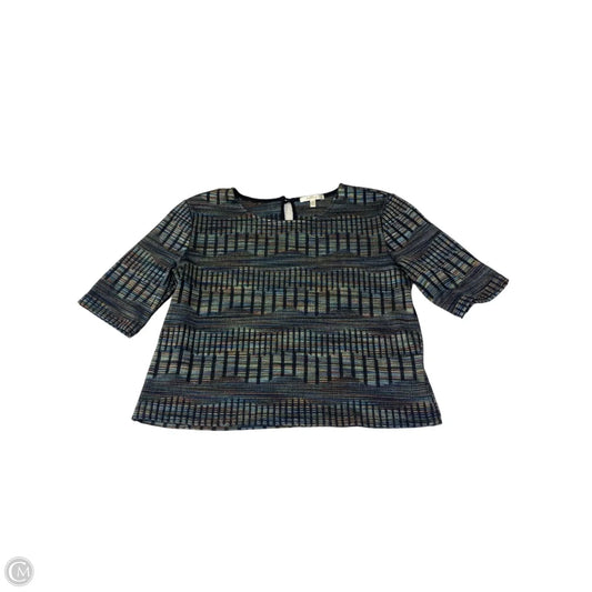 Top Short Sleeve By Matty M In Multi-colored, Size: L