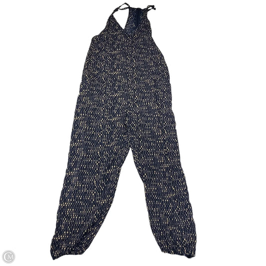 Jumpsuit By Dress Forum In Blue & Cream, Size: S