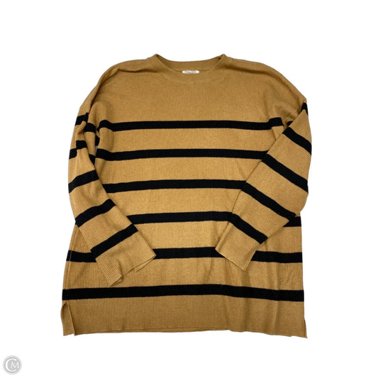 Sweater By Maurices In Striped Pattern, Size: L