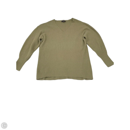 Sweater By Express In Green, Size: L