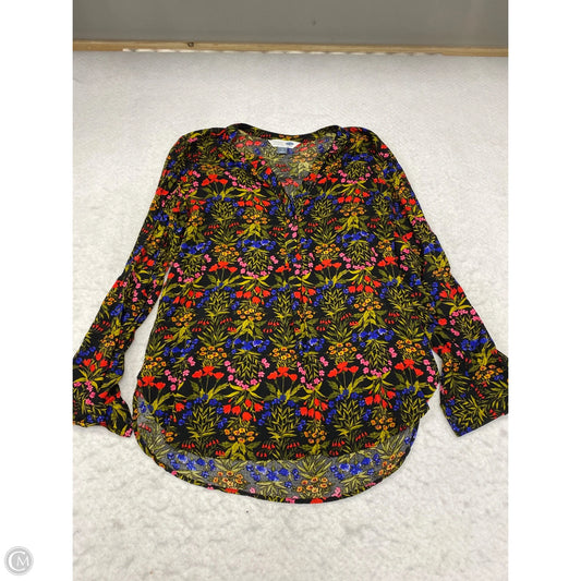 Top Long Sleeve By Old Navy In Floral Print, Size: M