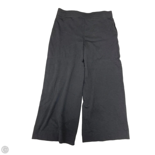 Athletic Capris By Isaac Mizrahi Live Qvc In Black, Size: S