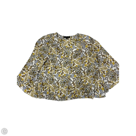 Blouse Long Sleeve By Sanctuary In Paisley Print, Size: L