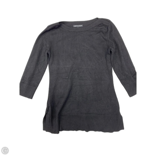 Top 3/4 Sleeve By Cable And Gauge In Black, Size: M