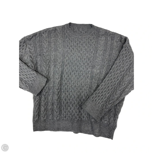 Sweater By Clothes Mentor In Grey, Size: S