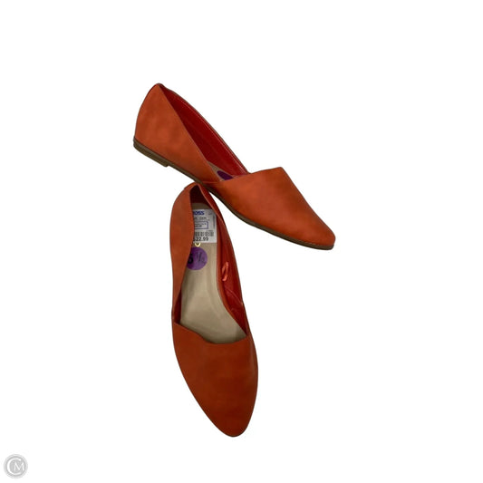 Shoes Flats By Aldo In Orange, Size: 6.5