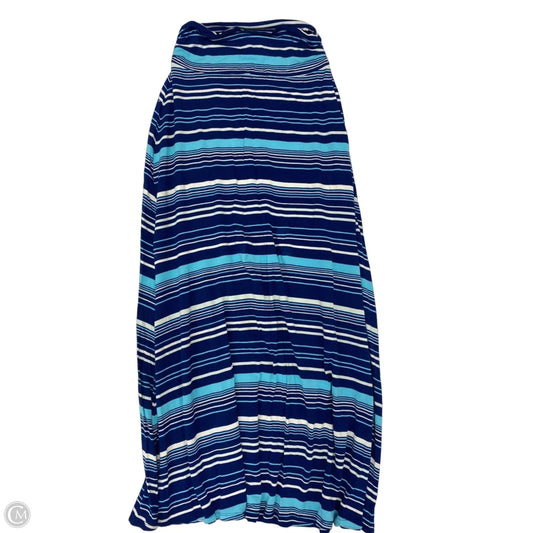 Skirt Maxi By Merona In Striped Pattern, Size: 0