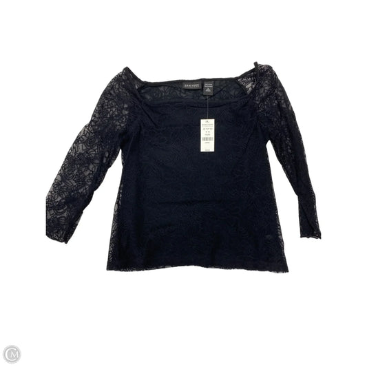 Top Long Sleeve By New York And Co In Black, Size: L