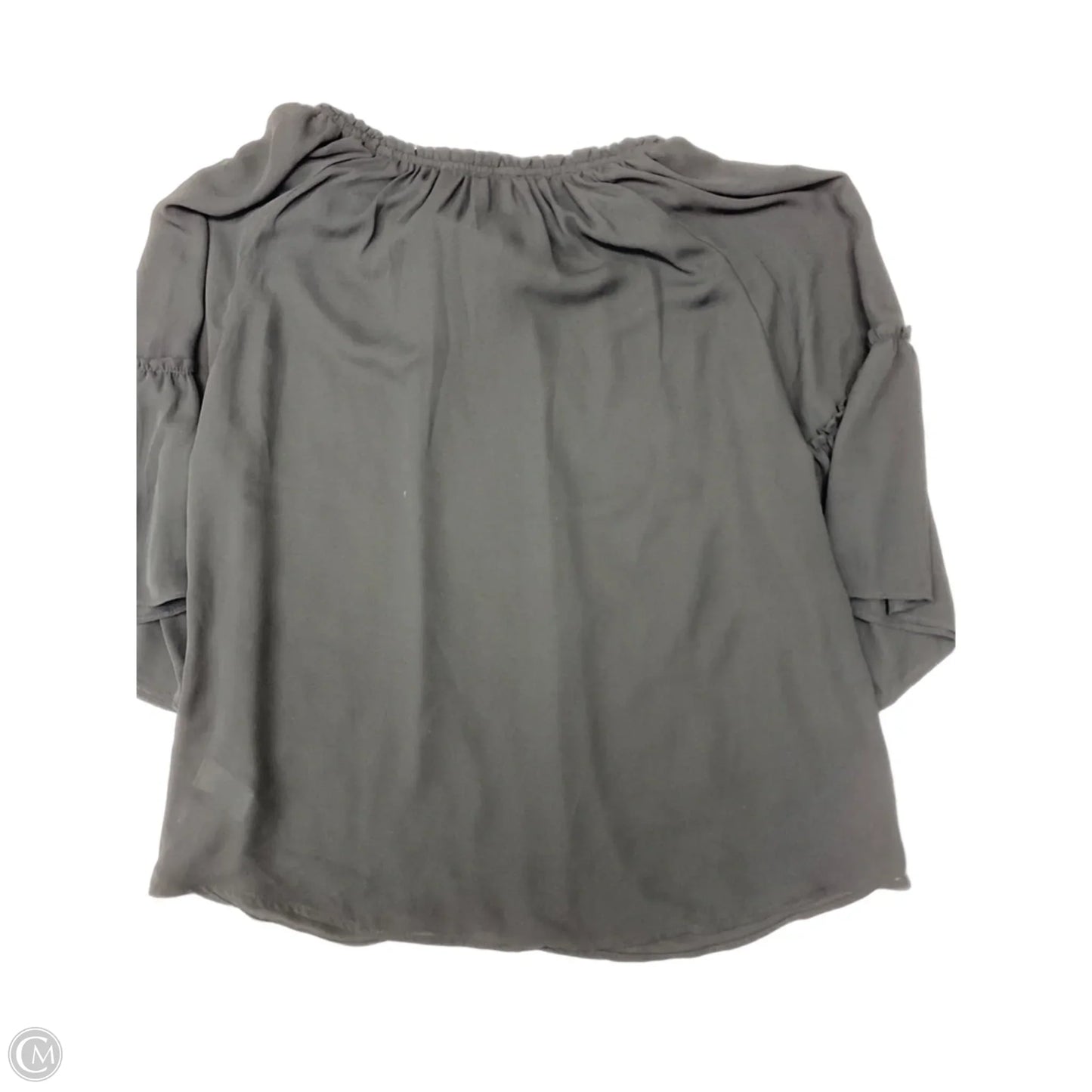 Blouse Short Sleeve By Counterparts In Black, Size: Xl
