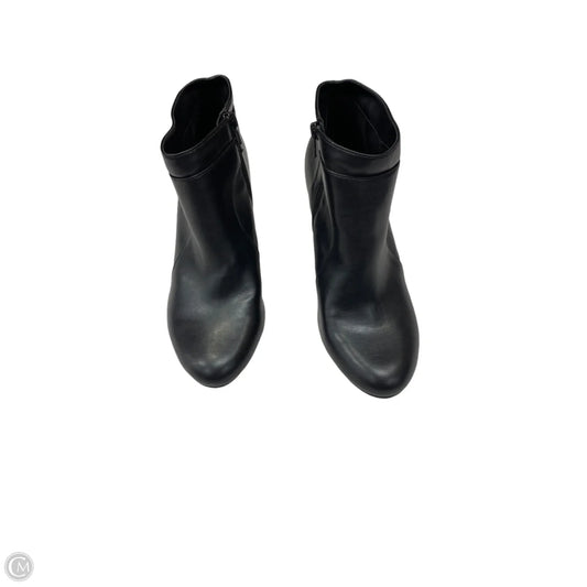 Boots Ankle Heels By Bandolino In Black, Size: 9