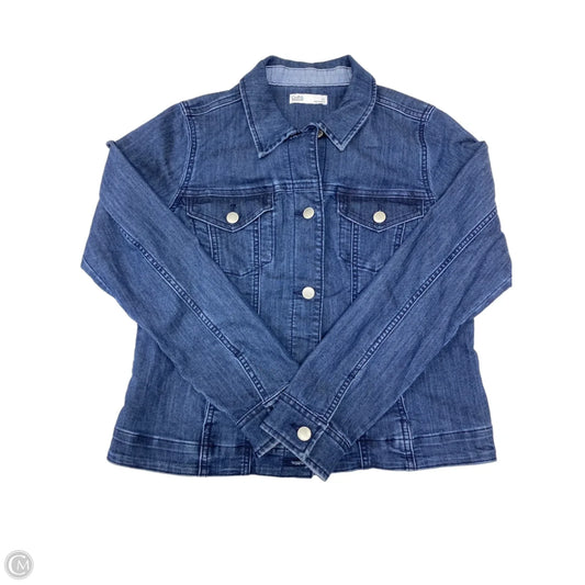 Jacket Denim By Croft And Barrow In Blue Denim, Size: Xs