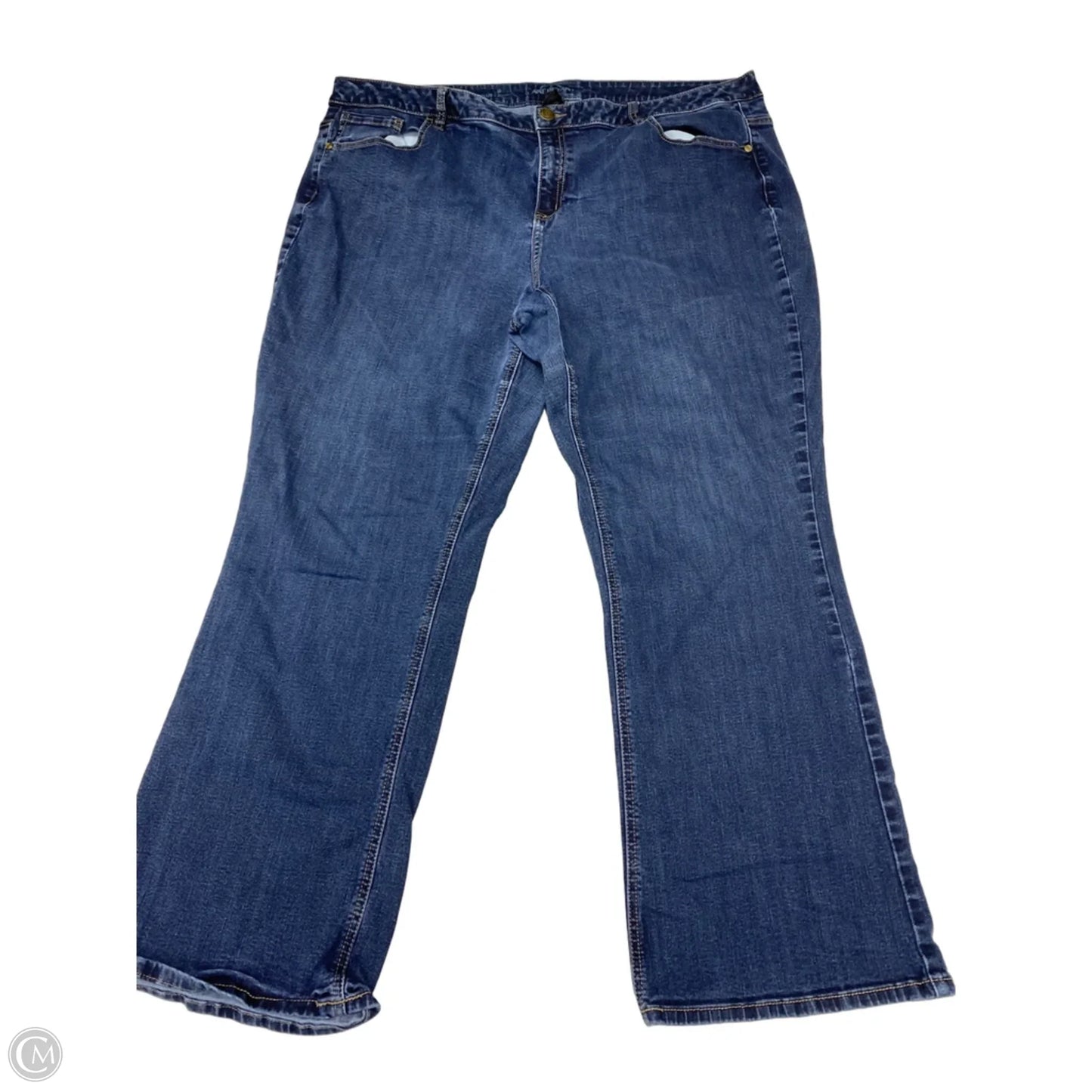 Jeans Boot Cut By Lane Bryant In Blue Denim, Size: 26