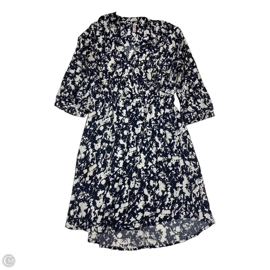 Dress Work By Xhilaration In Blue & White, Size: L
