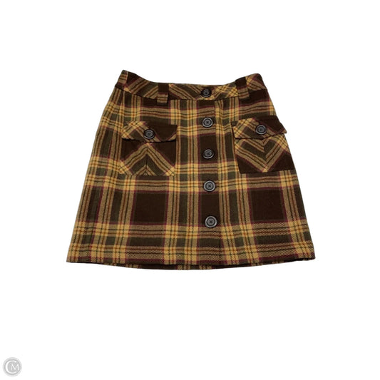 Skirt Mini & Short By Loft In Brown, Size: 6