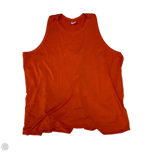 Athletic Tank Top By Athleta In Orange, Size: 2x