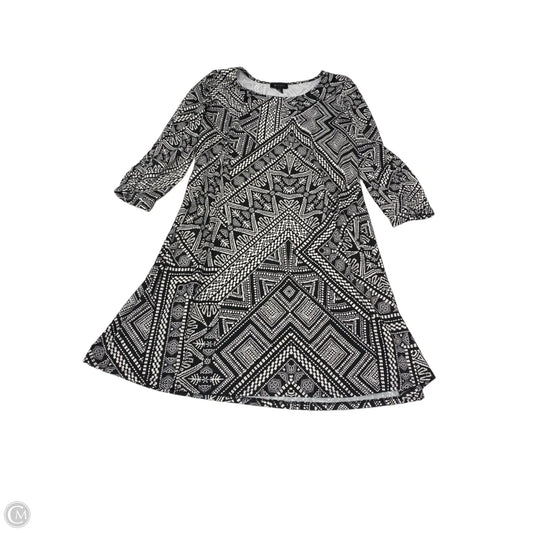 Dress Work By Ab Studio In Black & White, Size: L