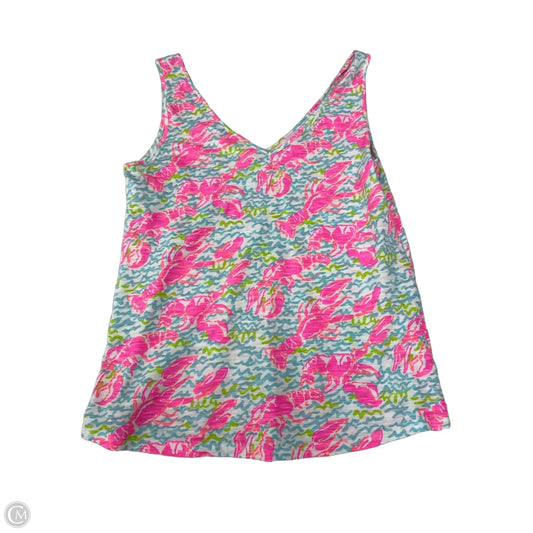 Tank Top Designer By Lilly Pulitzer In Pink, Size: S