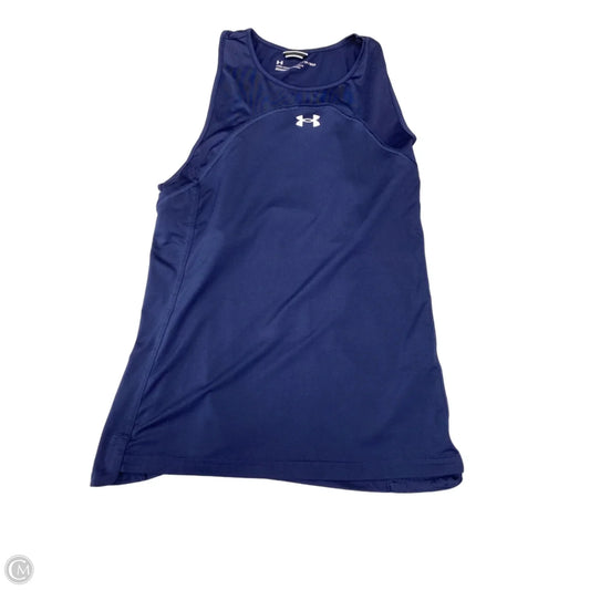 Athletic Tank Top By Under Armour In Navy, Size: Xs