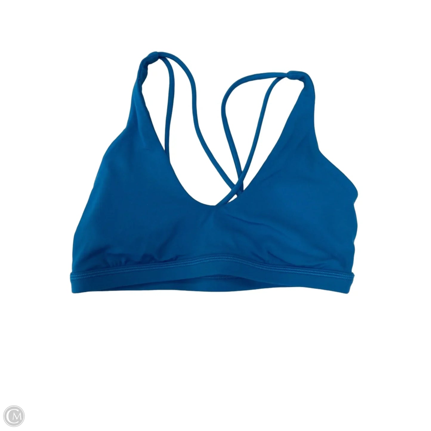 Athletic Bra By Lululemon In Teal, Size: S