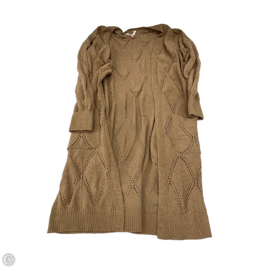 Sweater Cardigan By No Boundaries In Brown, Size: M