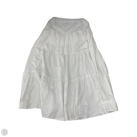 Skirt Maxi By Shein In White, Size: 6