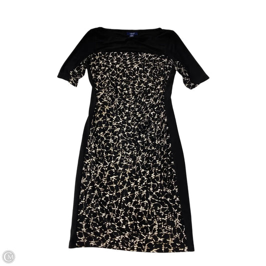 Dress Work By Chaps In Black, Size: M