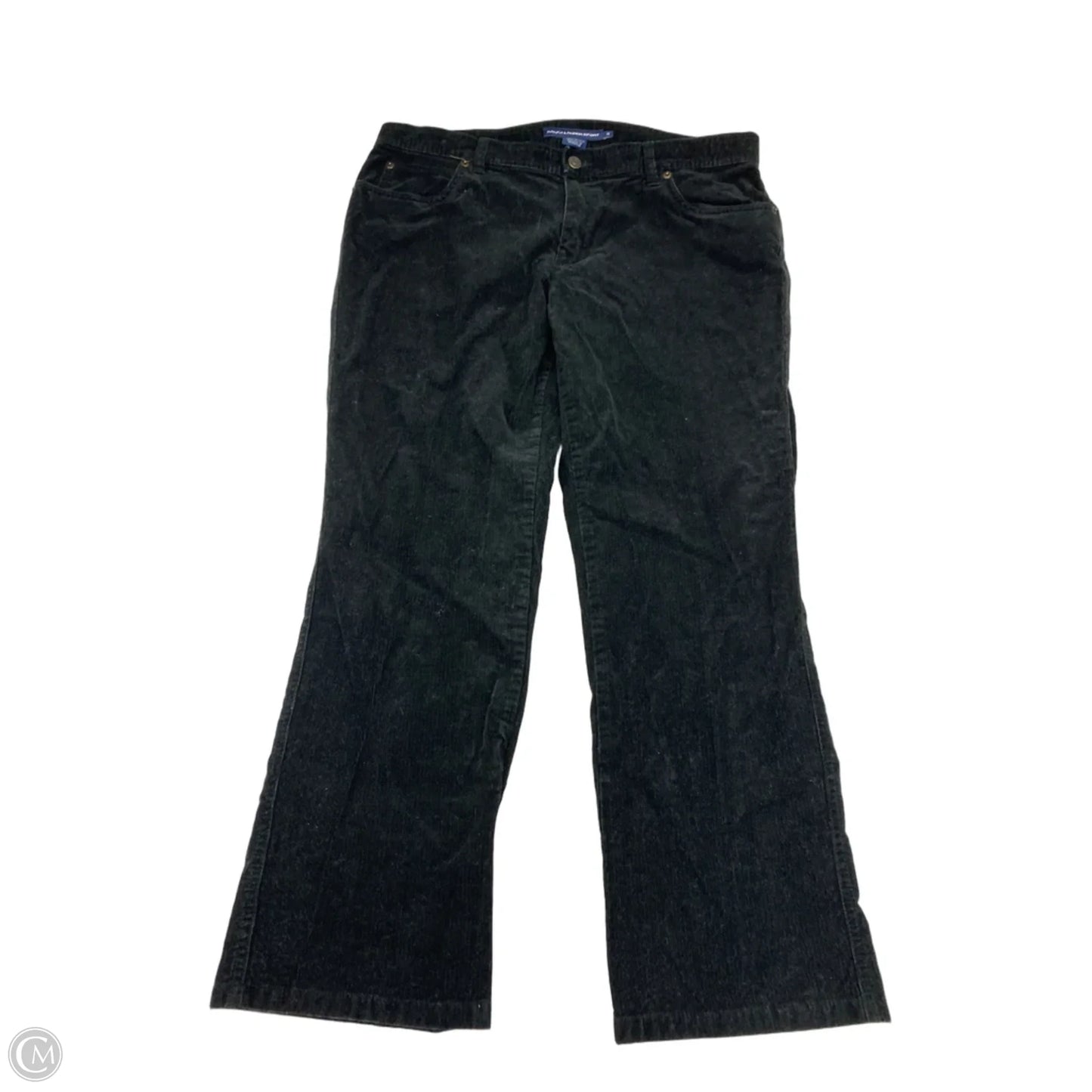 Pants Corduroy By Ralph Lauren In Black, Size: 14