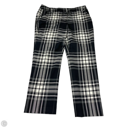 Pants Dress By New York And Co In Plaid Pattern, Size: 12
