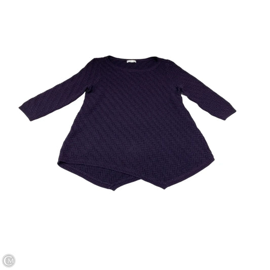 Sweater By New York And Co In Purple, Size: M